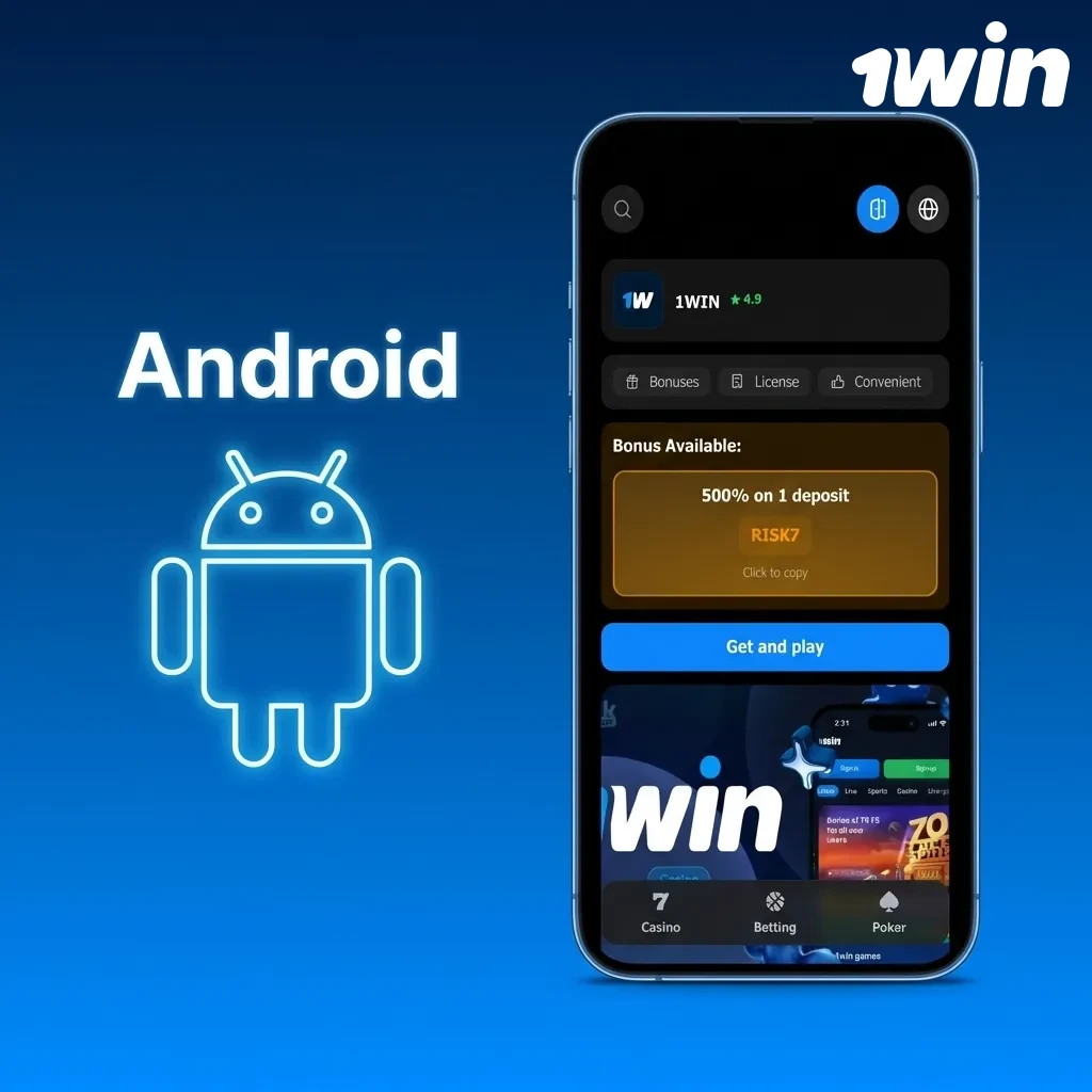 Android — 1win en Costa Rica