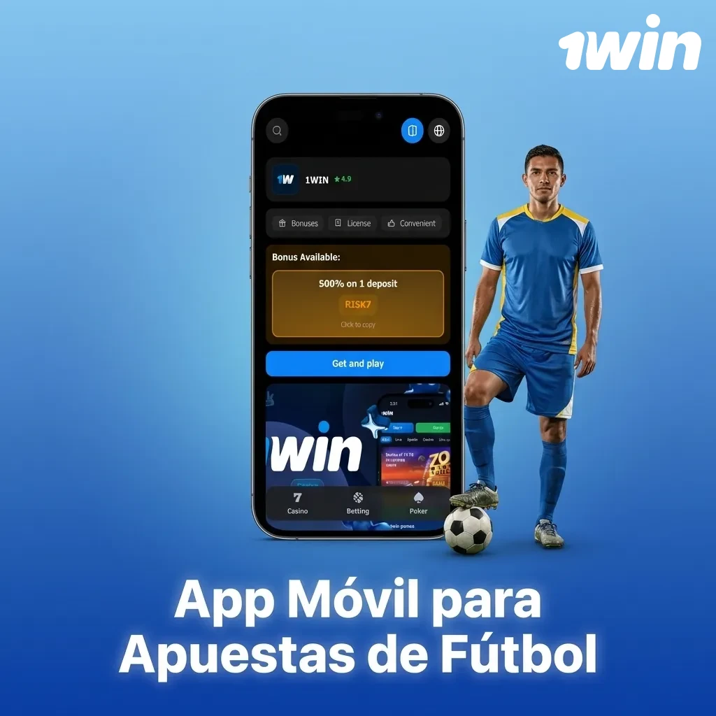 App Móvil para Apuestas de Fútbol — 1win en Costa Rica