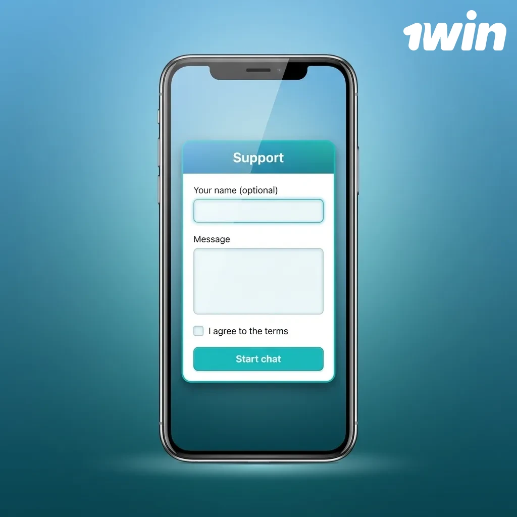 Pasos para iniciar sesión en la app móvil de 1win en Costa Rica en iOS con correo o teléfono y opción de recuperar contraseña