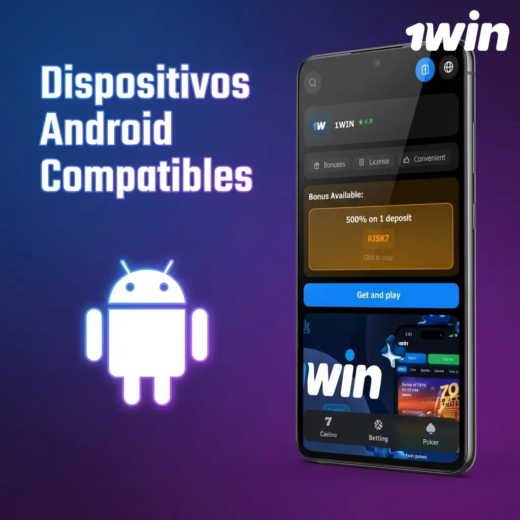 Dispositivos Android Compatibles — 1win en Costa Rica