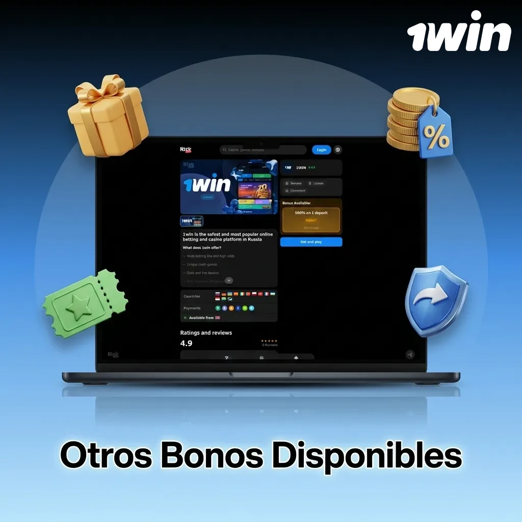 Otros Bonos Disponibles — 1win en Costa Rica