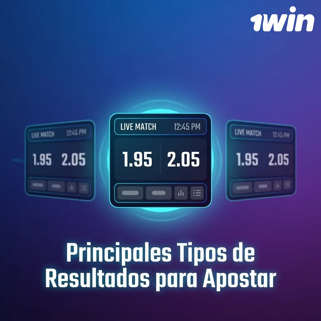 Principales Tipos de Resultados para Apostar — 1win en Costa Rica