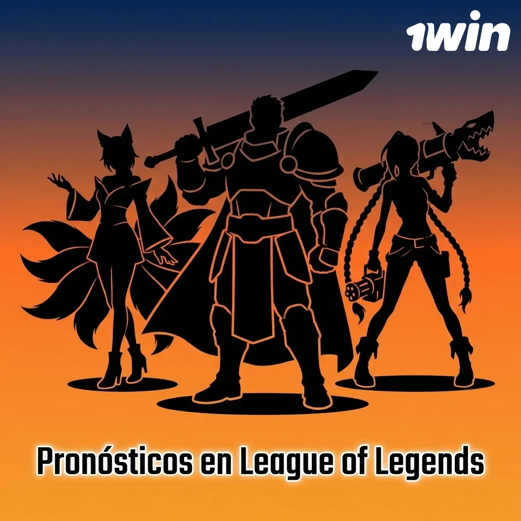 Jugadores compitiendo en torneo profesional de League of Legends con pantallas mostrando el campo de batalla del juego — 1win en Costa Rica