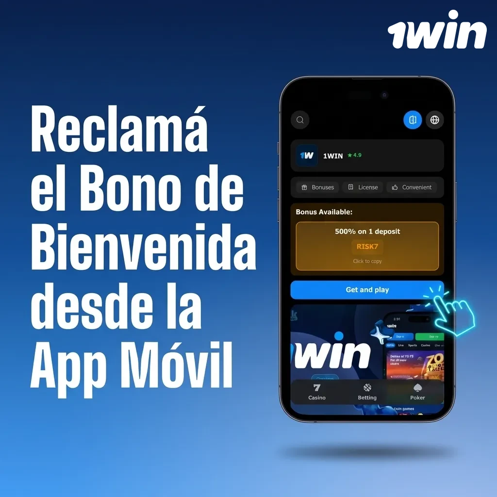 Reclamá el Bono de Bienvenida desde la App Móvil — 1win en Costa Rica