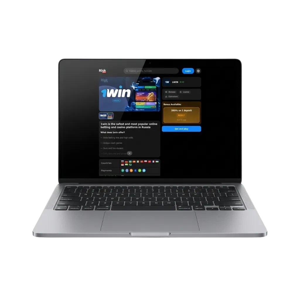Descarga 1win en Costa Rica para PC Windows y macOS