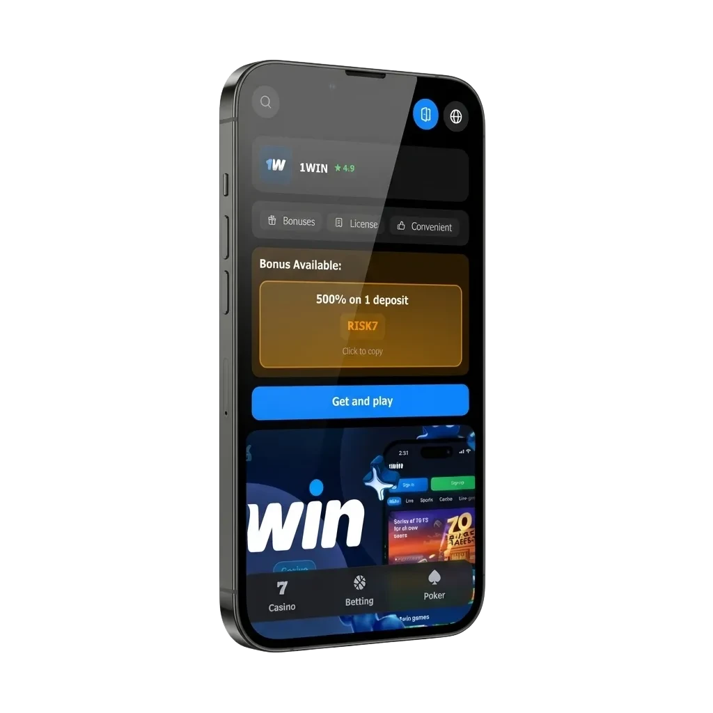 1win app para iOS en Costa Rica: apuestas deportivas, casino y bono de +100% en primer depósito desde iPhone o iPad