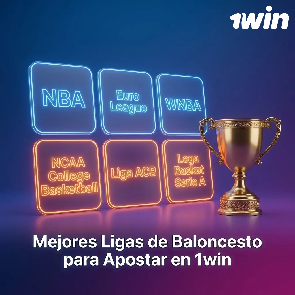 Mejores Ligas de Baloncesto para Apostar en 1win en Costa Rica