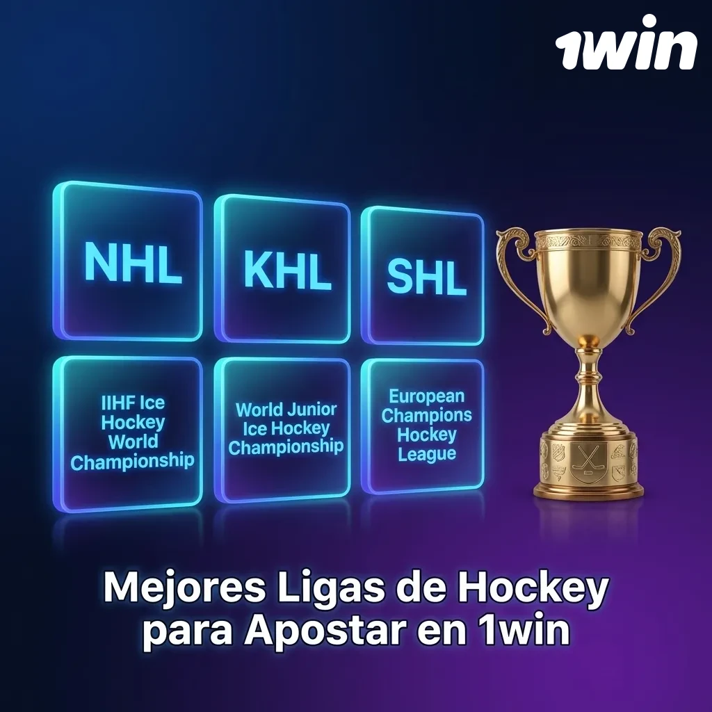 Mejores Ligas de Hockey para Apostar en 1win en Costa Rica