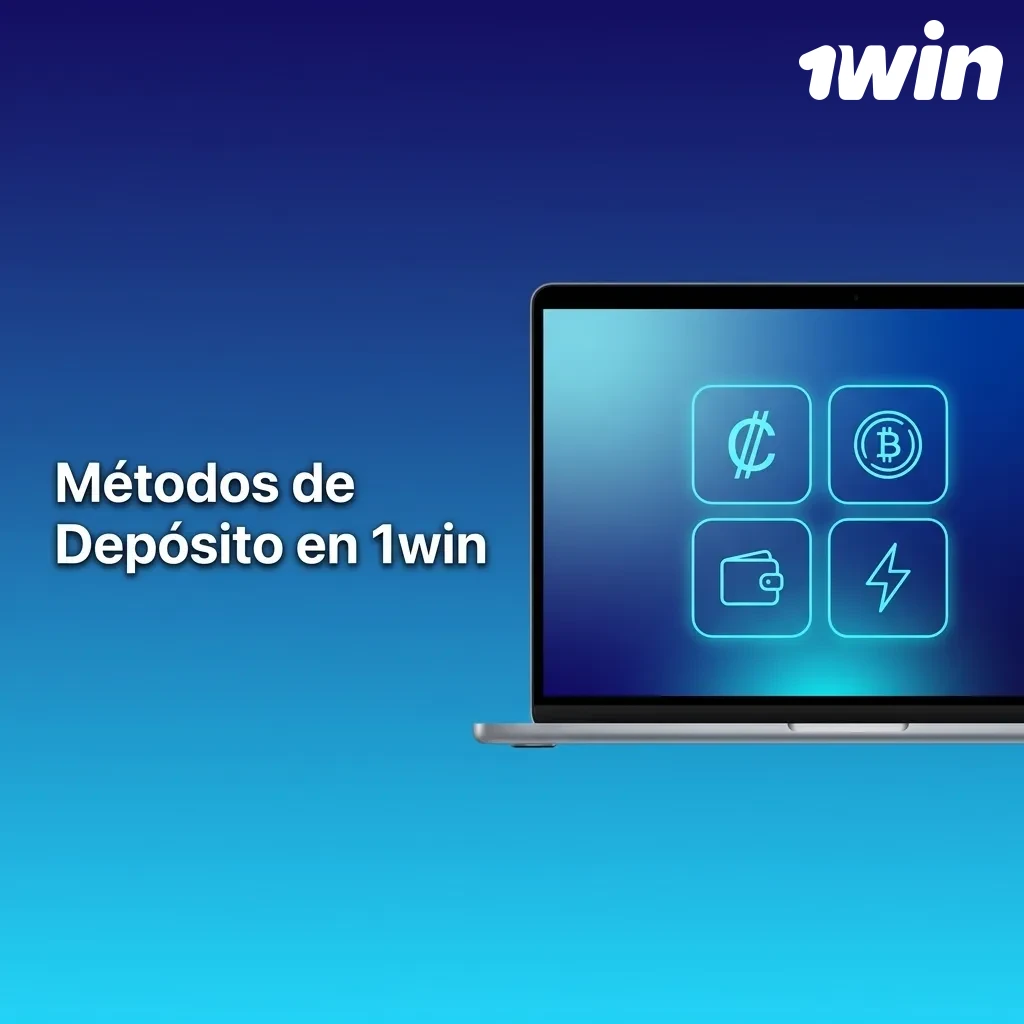Guía visual paso a paso de opciones de depósito en 1win: tarjetas, billeteras electrónicas y criptomonedas — 1win en Costa Rica