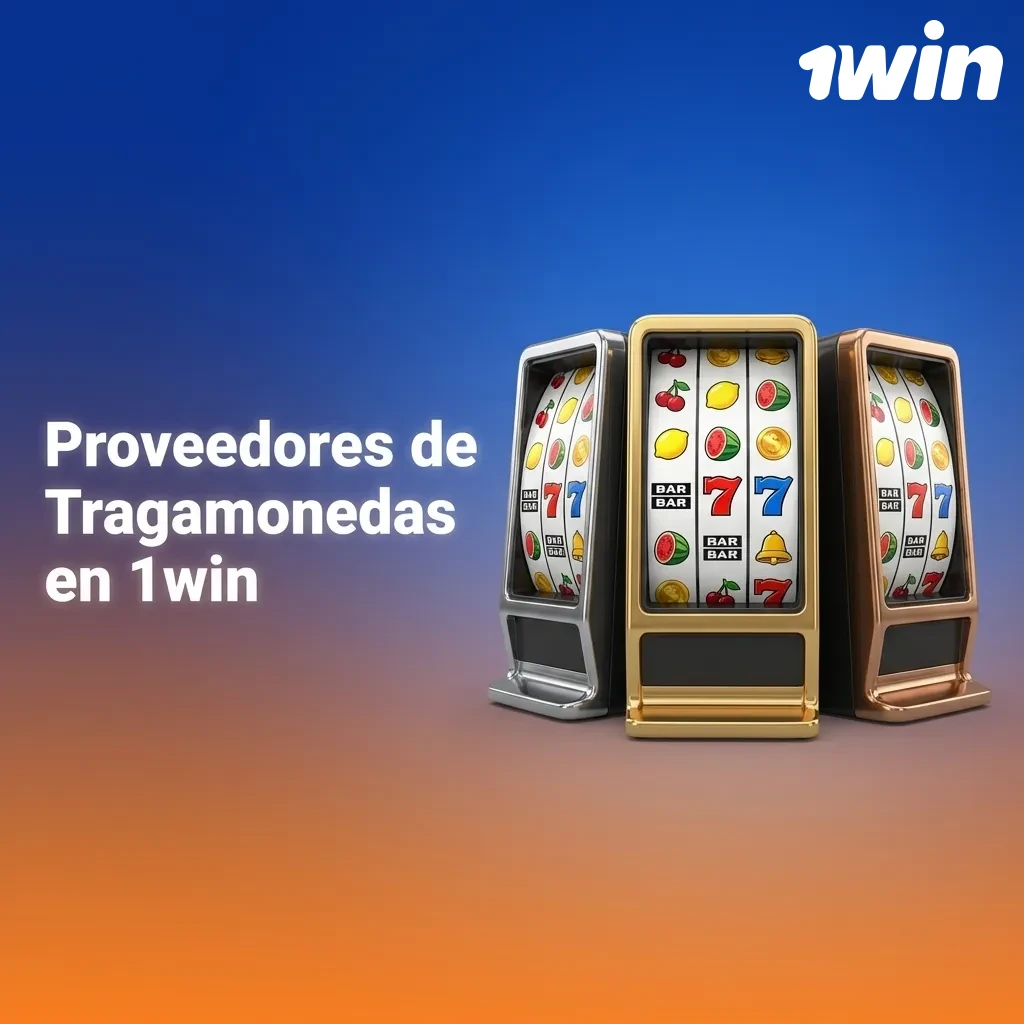 Logos de proveedores de tragamonedas en 1win en Costa Rica incluyendo Pragmatic Play, NetEnt, Play'n GO y Microgaming