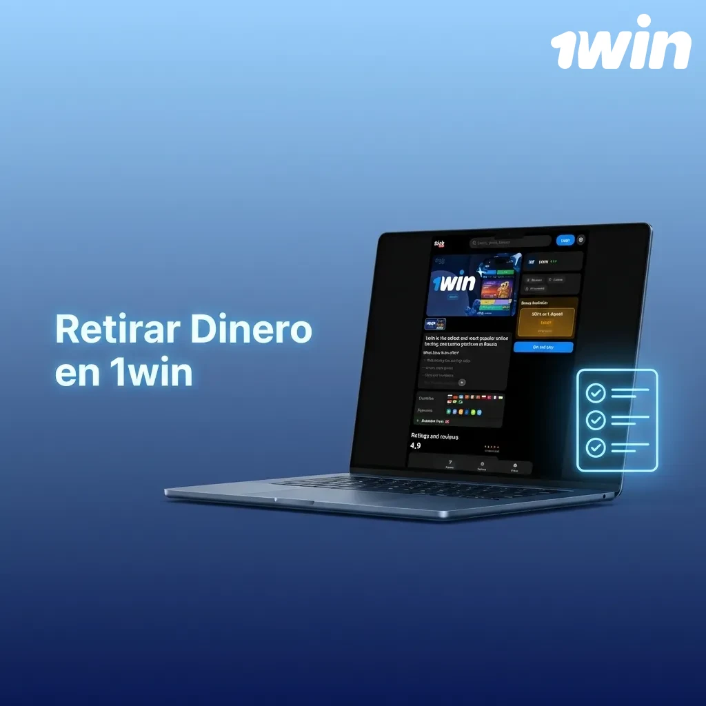 Pasos para retirar dinero en 1win: accede a perfil, elige método, ingresa monto, verifica datos y confirma solicitud — 1win en Costa Rica