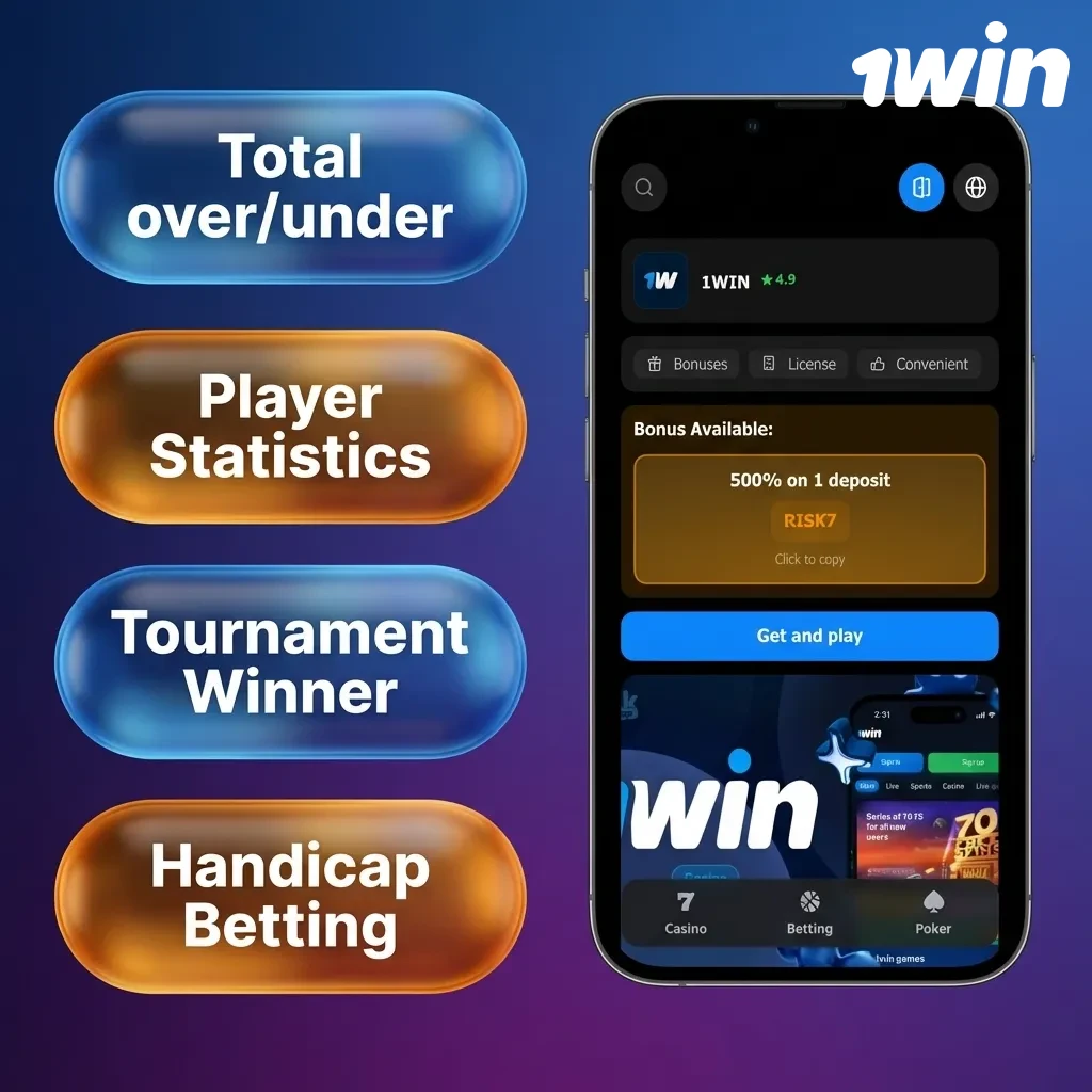 Tipos de Apuestas Disponibles en la App — 1win en Costa Rica